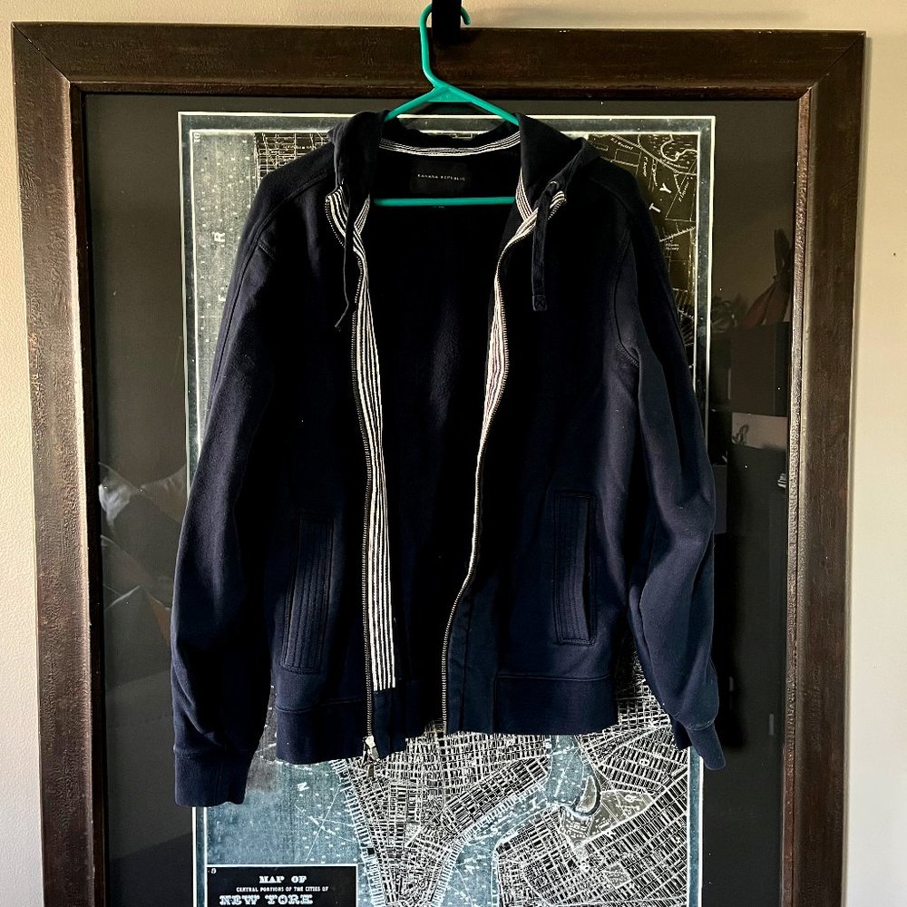 Banana Republic Men's Zip Sweater (Small)